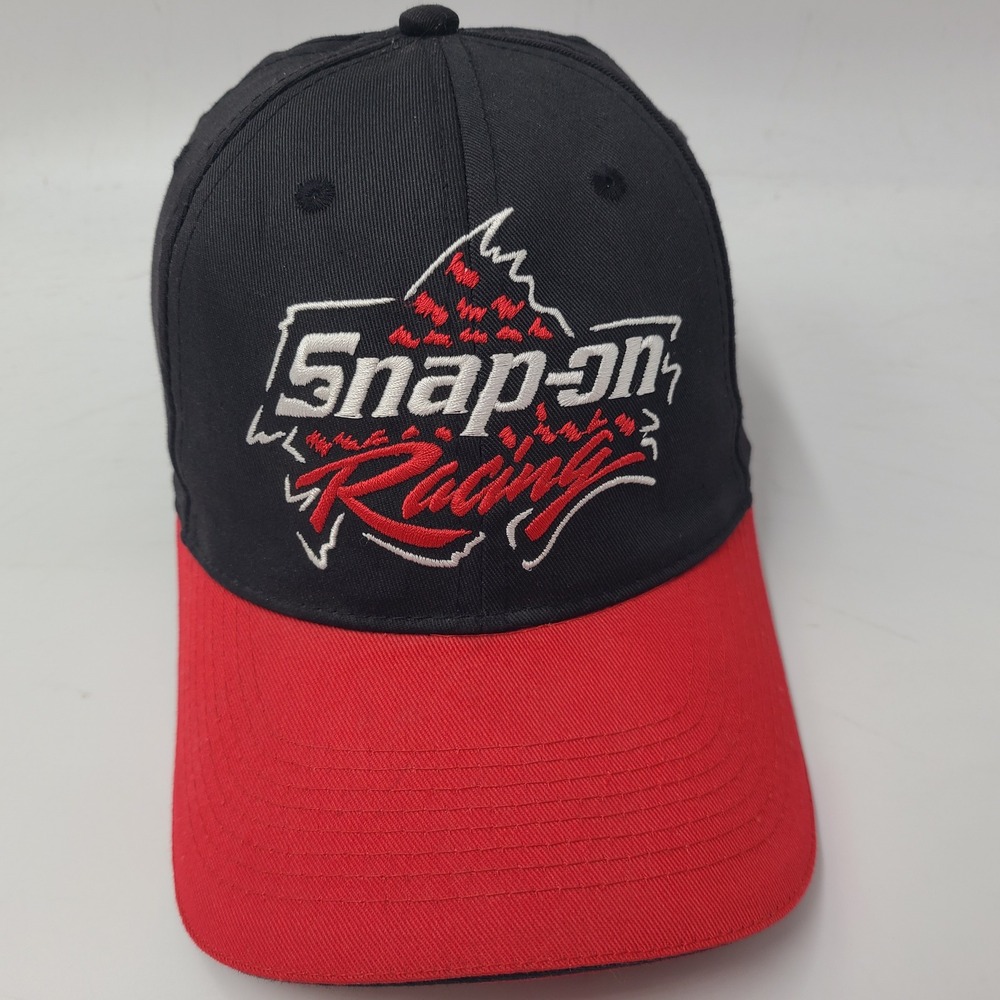 Snap-on Hat Adjustable Choko Motorsports Black Red Racing Logo Cars Casual Men